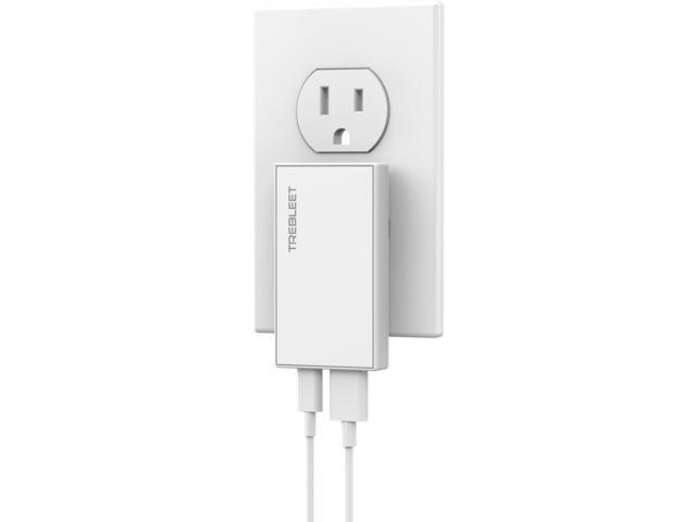 Ultra-Thin 35W USB-C PD Super Fast Charger, 2-Port Wall Charger, PD 3.0& QC 3.0 Compatible for Samsung Galaxy S24/ S24 Ultra/ S23/ S23 Ultra/Z...