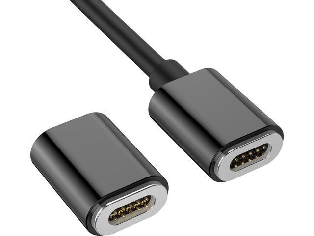 Charging Adapter for LG V60 Dual Screen Cover Case, Magnetic Charging Adapter with Cable, Charging Adapter Gender for for LG V60 thinQ(Black)