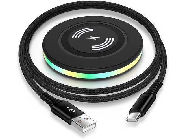 Samsung Wireless Charger Pad Fast Charging for Samsung Galaxy S25 Edge S25 Ultra S25+ S24 S23 S22 S21 S20 Z Flip 7 FE 6 5 Z Fold 7, 15W Wireless...