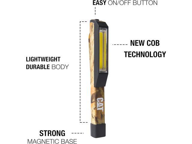 Cat Work Lights CT1200 Pocket COB LED Flood Beam Work Light, Camouflage