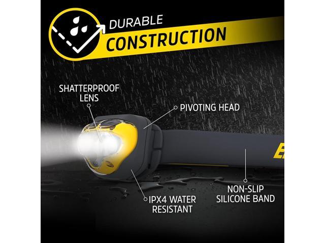 Energizer LED Headlamp Pro360, Extra Headband Included, IPX4 Water Resistant Headlamps, High-Performance Head Light for Outdoors, Camping, Running,...