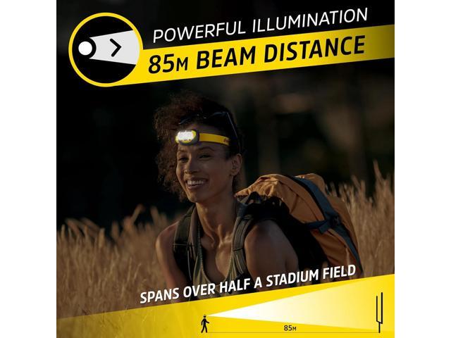 Energizer LED Headlamp Pro360, Extra Headband Included, IPX4 Water Resistant Headlamps, High-Performance Head Light for Outdoors, Camping, Running,...