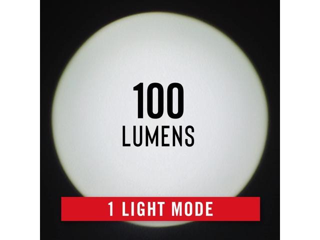 COAST HP4 100 Lumen LED Penlight with BULLS-EYE Spot Beam, Batteries Included