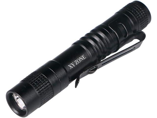 Ultra Slim LED Flashlights XP-1 XPE-R3 1000LM Mini Clip Lamp Penlight Torch Powered by 1 x AAA 5Pcs (Battery not include)