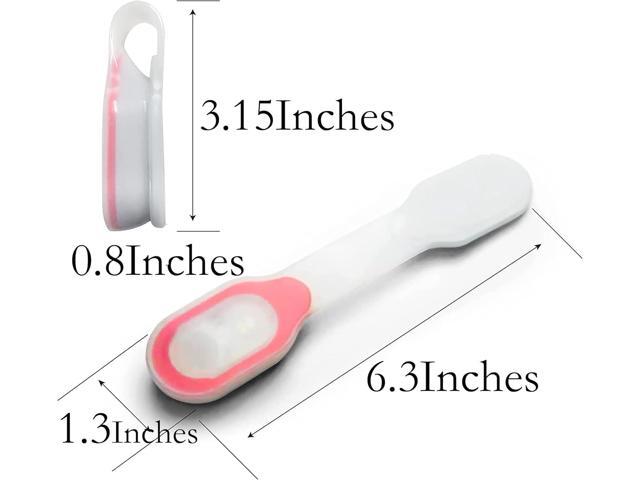 Nurse Nightshift Hands Free Lightweight Emergency Flashlight Hands Free LED Flashlights Clip-on Flashlight Suitable for Walking Running Pets...
