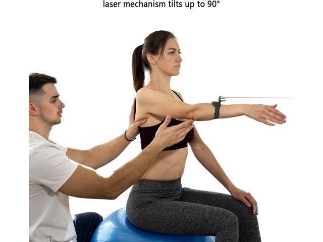 Rechargeable LED Laser Headlamp with an Adjustable Waist Belt, for Sensorimotor Control Testing and Physical Therapy