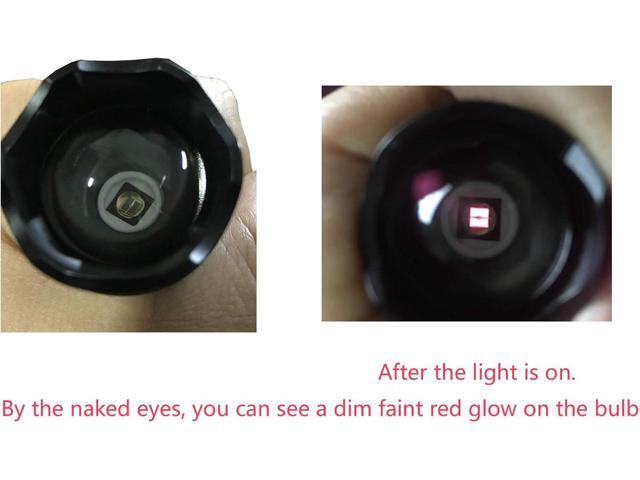 940nm IR Flashlight Infrared Illuminator Flashlight, 940nm IR Illuminator Flashlight Night Vision Flashlight, 940nm Infrared Flashlight for...