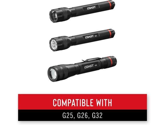Coast ZX555 ZITHION-X Li-Ion Rechargeable Battery for The G24, G25, G26, G32, and G34 LED Flashlights, Black