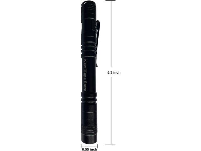 Pen Flashlight, Led Mini Penlight Super Bright Pocket Clip Pen Light Compact Flashlight for Inspection, Repair, Camping, About 1000 Lumens IPX5...