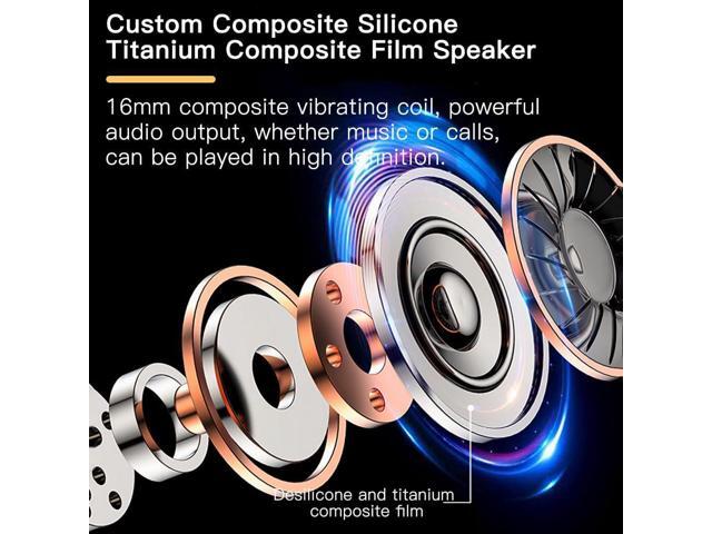 Ows Hanging Earphones 5.4 Bluetooth, Air Conduction Wireless Bluetooth Earphone, Bluetooth BT 5.4 Low Latency, Open Ear Headphones IPX5 Waterproof...
