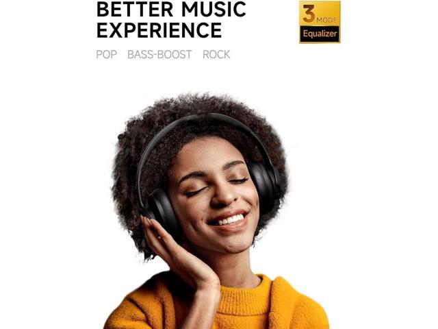 Picun B8 Bluetooth Headphones, 120H Playtime Headphone Wireless Bluetooth with 3 EQ Modes, Low Latency, Hands-Free Calls, Over Ear Headphones for...