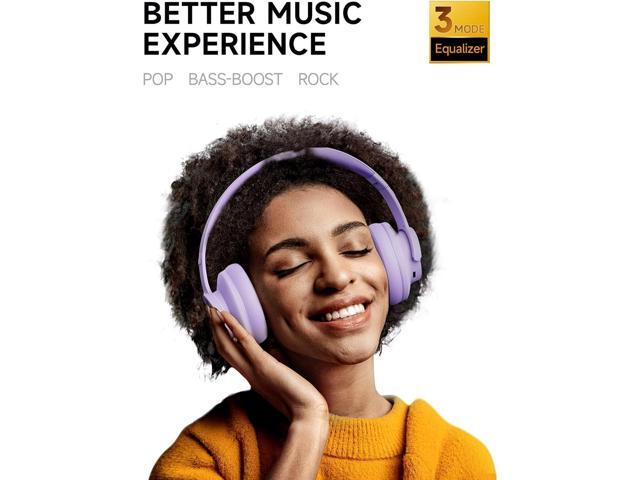 Picun B8 Headphones Wireless Bluetooth, 120H Bluetooth Headphone Over Ear with 3EQ Music Modes, Hands-Free Calls, Deep Bass Headphones for Travel...