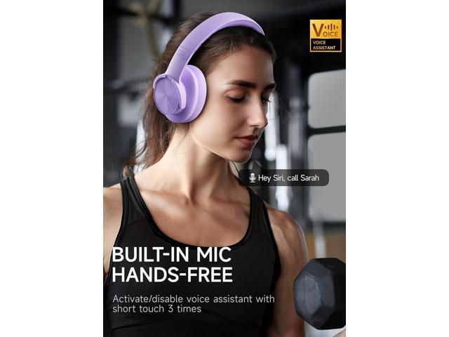 Picun B8 Headphones Wireless Bluetooth, 120H Bluetooth Headphone Over Ear with 3EQ Music Modes, Hands-Free Calls, Deep Bass Headphones for Travel...