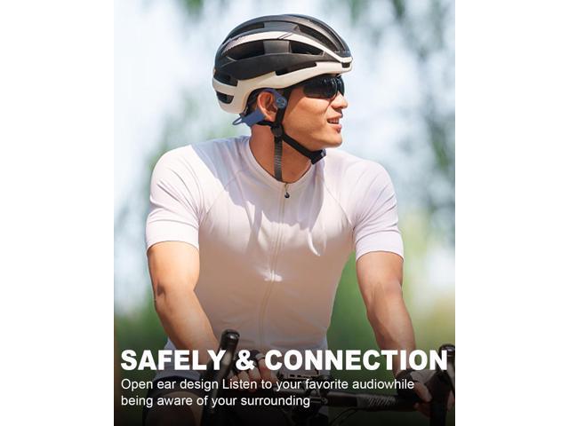 SANOTO Bone Conduction Headphones Bluetooth 5.3, Open Ear Headphones Wireless Bluetooth with 8 Hours Playtime Long Battery Life,IPX5 Waterproof...