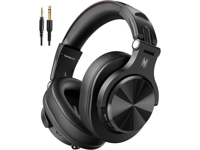 OneOdio A70 Bluetooth Over Ear Headphones, Wireless Headphones with 72H Playtime, Hi-Res, 3.5mm/6.35mm Wired Audio Jack for Studio Monitor & Mixing.