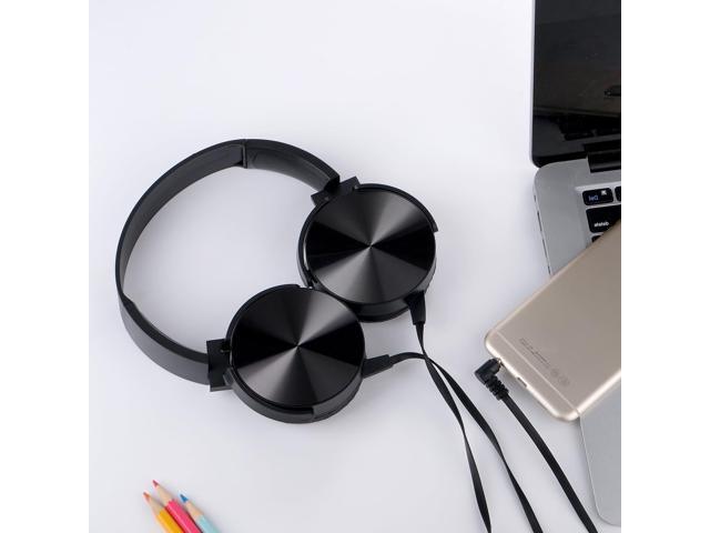 Bulk Headphones for Classroom 24 Pack Durable Wired School Headphones for Kids,Students,Children Toddler Teen Boys Girls and Adult(Black)