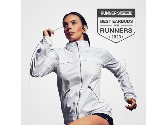 Runner 60 Wireless Running Earbuds, 80 Hour Long Battery Life Over the Ear Earbuds with EarHooks, Wrap Around Ear Buds Wireless Bluetooth Earbuds...