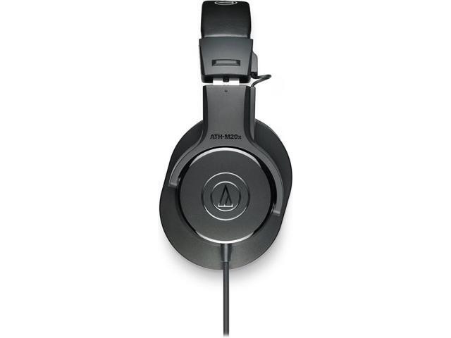 Audio-Technica ATH-M20X Professional Studio Monitor Headphones, Black