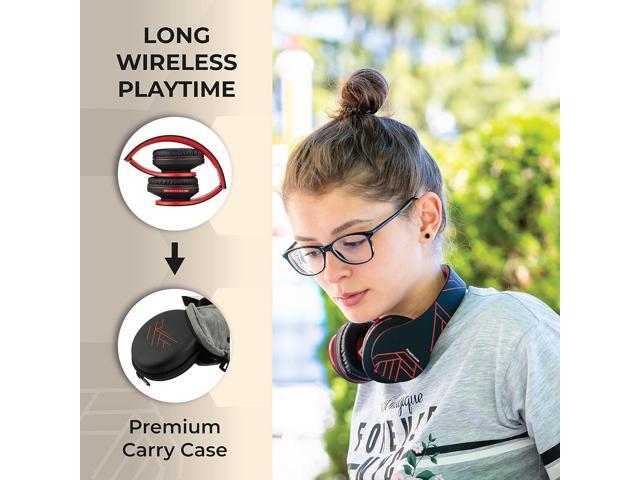 PowerLocus Bluetooth Over-Ear Headphones, Wireless Stereo Foldable Headphones Wireless and Wired Headsets with Built-in Mic, Micro SD/TF, FM for...