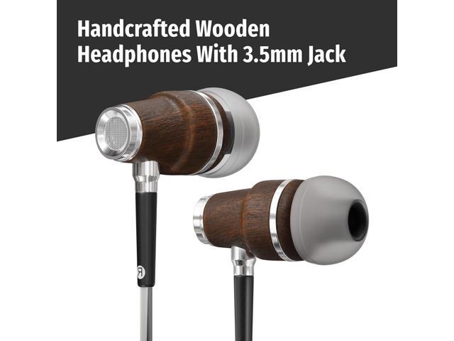 Symphonized Wired Earbuds with Microphone 90% Noise Cancelling Ear buds with Mic, in Ear Headphones Wire for Computer & Phone, Earphones 3.5 mm Jack