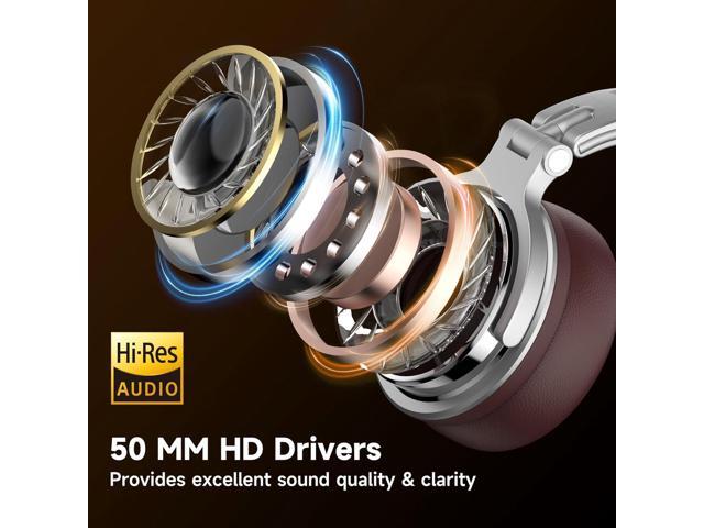 OneOdio Pro-30 Over Ear Headphone, Wired Premium Stereo Sound Headsets with 50mm Driver, Foldable Comfortable Headphones with Protein Earmuffs and...