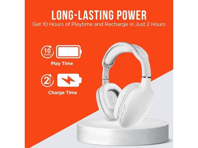 HyperGear Vibe Bluetooth Wireless Headphones - Over-Ear Wireless Headphones with Noise Isolating Fit, Built-in Mic & Controls, Memory Foam Ear Cups...