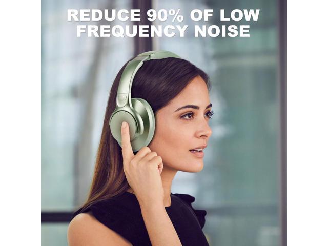 TUINYO Wireless Headphones - Noise Cancelling Over Ear Bluetooth Headphones with 60H Playtime, Deep Bass Hi-Fi Stereo Sound & Comfortable Earpads...