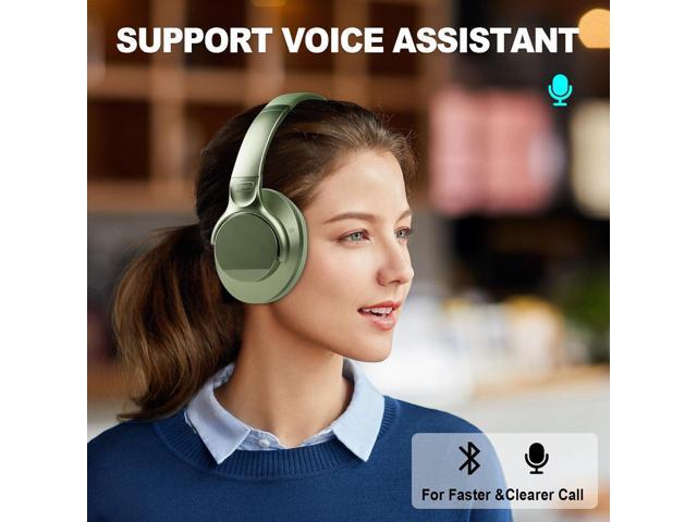 TUINYO Wireless Headphones - Noise Cancelling Over Ear Bluetooth Headphones with 60H Playtime, Deep Bass Hi-Fi Stereo Sound & Comfortable Earpads...