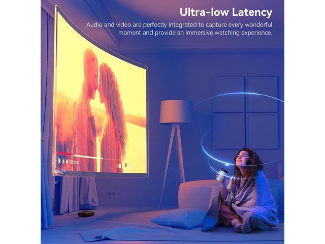 LEVN Wireless Headphones for TV Watching, TV Headphones Wireless for Seniors with TV Transmitter Charging Base, Hearing-impaired, No Audio Delay...