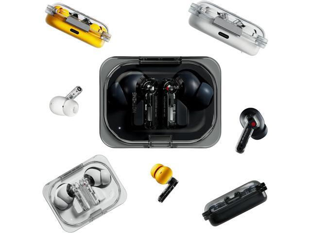 Nothing Ear (a) Wireless Earbuds with ChatGPT Integration, 45dB Hybrid Noise Cancelling Earbuds, Hi-Res Audio, Advanced Equaliser, Dual Connect, 6...