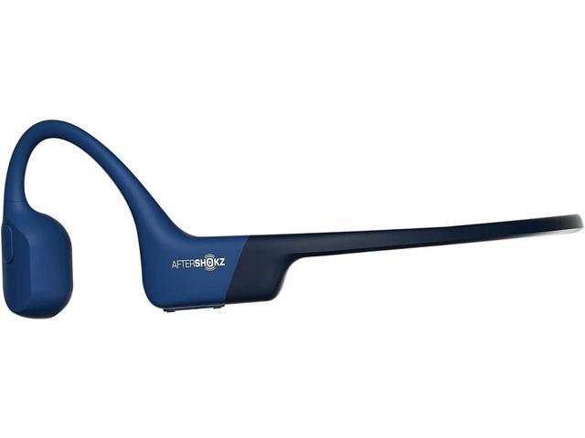 AFTERSHOKZ Aeropex Open-Ear Wireless Bone Conduction Headphones, IP67 Rated, Blue Eclipse