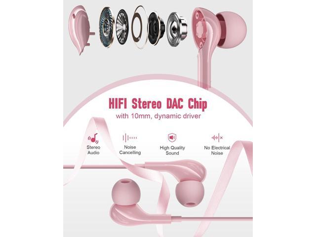 USB C Headphones for iPhone 15 16 Pro Max iPad Pro Samsung Galaxy S24 Ultra S23 S22 S21,Wired Earbuds Magnetic in-Ear Type C Earphone with...