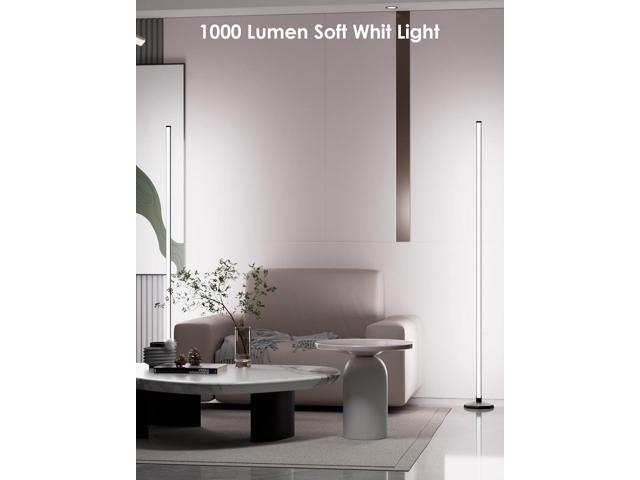 2PCS RGB Floor Lamp, Bluetooth APP and Remote Control 65' Smart Modern Standing Lamp Music Sync 16 Million DIY Colors Changing LED Floor Lamp with...