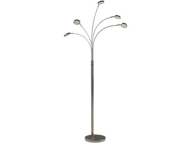 Brightech Orion Arc Floor Lamp for Living Room, Tree Floor Lamp with 5 Adjustable Arms, Multi-Head Standing Lamp with Flexible Rotating LEDs for...