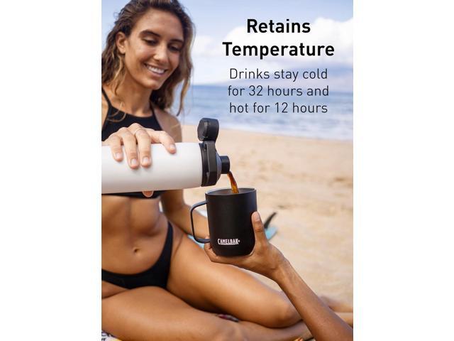 CamelBak Chute Mag 32oz Vacuum Insulated Stainless Steel Water Bottle, Black
