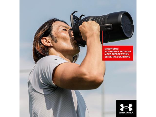 Under Armour 32 oz Insulated Water Bottles - Sports Water Jug with Handle, Fence Hook, Leak Resistant for Baseball, Football & More, 32 oz Water...