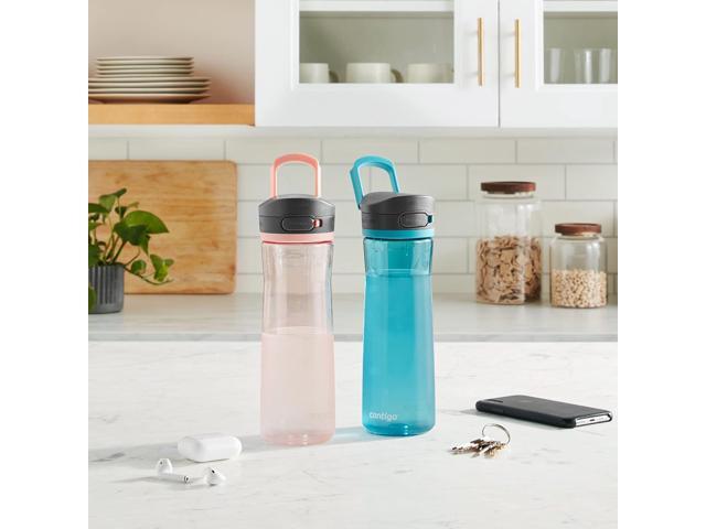 Contigo Jackson 2.0 Tritan Water Bottle with AUTOPOP Lid, 24 Oz., 2- Pack