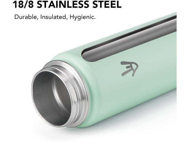 Enerbone 32 oz Insulated Water Bottle, Stainless Steel Bottle with Carrying Strap, Double-Wall Vacuum Insulation Design, Leakproof Sports Bottle...