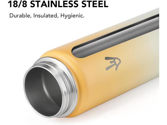 Enerbone 32 oz Insulated Water Bottle, Stainless Steel Bottle with Carrying Strap, Double-Wall Vacuum Insulation Design, Leakproof Sports Bottle...