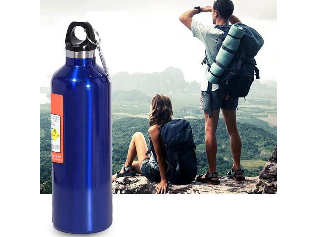 Thermoses Water Bottle Stainless Thermos 17oz Nitrogen Bottle Type Thermal Cold Insulation Reusable Sports Water Bottles Leak Proof Carabiner...