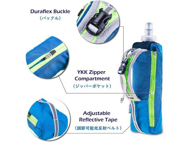 TRIWONDER Handheld Water Bottle for Running, Quick Grip Chill 17 oz Handheld Soft Water Bottle with Hand Strap Hydration Pack, BPA Sport Soft Flask...