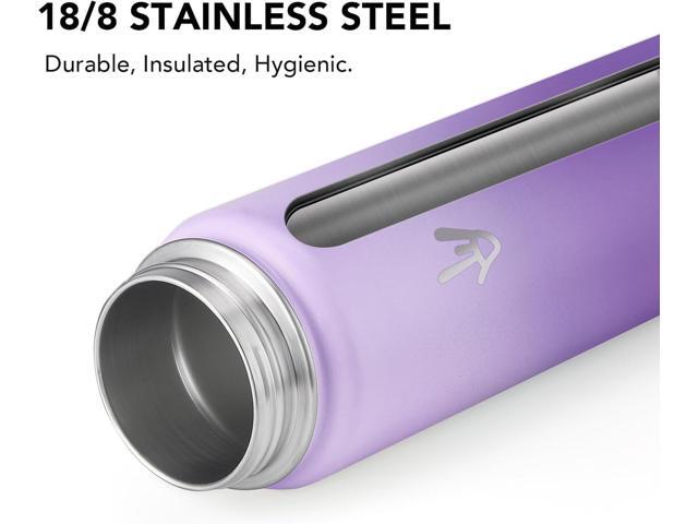Enerbone Insulated Water Bottle, 32 oz Stainless Steel Water Bottles with Carrying Strap, Double-Wall Vacuum Insulation Thermos, Leakproof Sports...