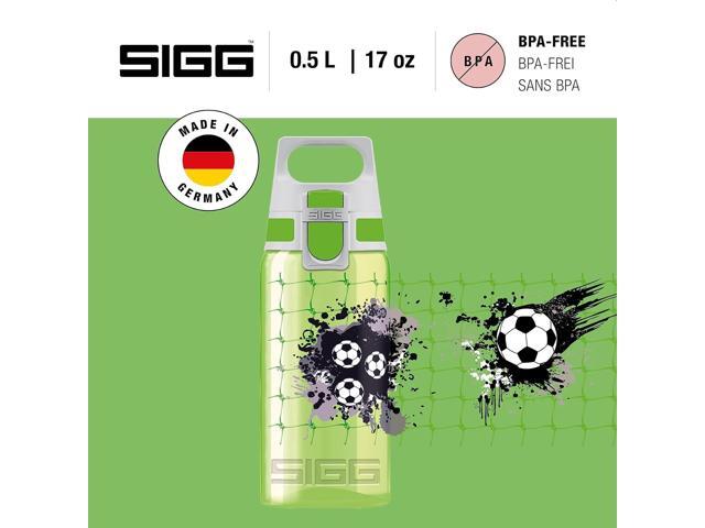 SIGG - Kids Water Bottle for School, Sports - VIVA ONE - Made in Germany - Dishwasher Safe - Carbonated Drinks - 17 Oz