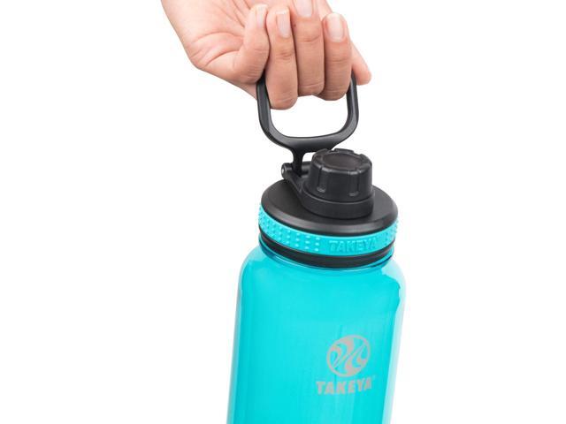 Takeya Tritan Sports Water Bottle with Spout Lid, 40 oz, Ocean