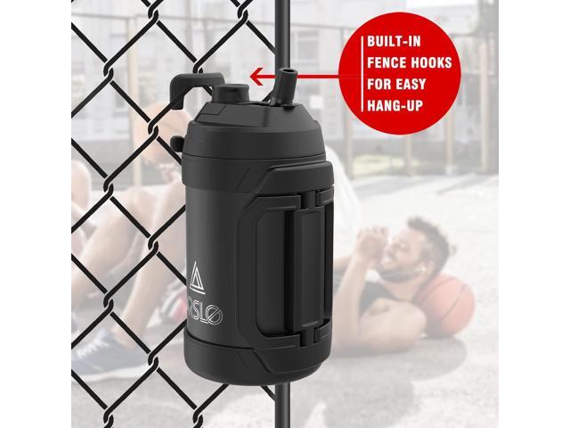 Sports Water Jug - Gallon Water Bottle - Large Insulated Stainless Steel Bottle for Gym, Workouts, Basketball, Football, Soccer - Keep Water Cold...
