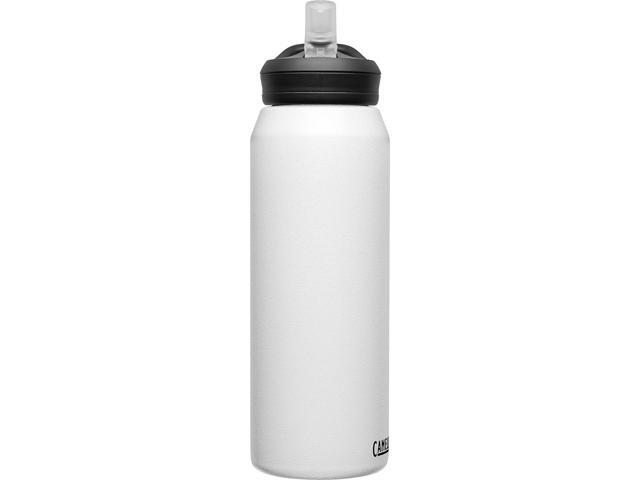 CamelBak eddy+ Water Bottle with Straw 32oz - Insulated Stainless Steel, White