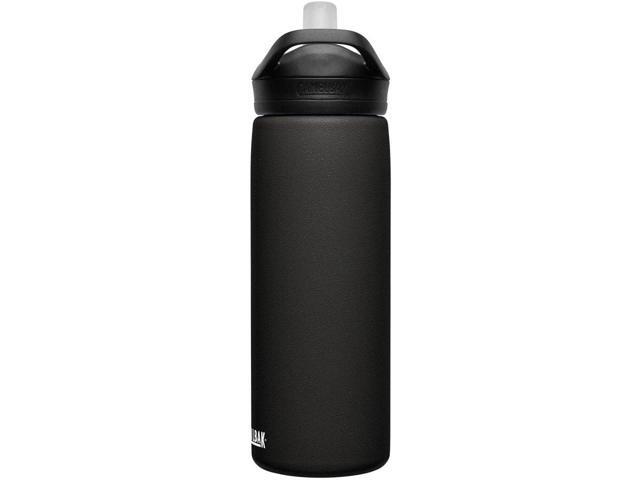 CamelBak eddy+ Water Bottle with Straw 20oz - Insulated Stainless Steel, Black