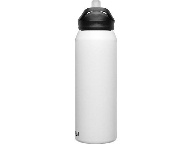 CamelBak eddy+ Water Bottle with Straw 32oz - Insulated Stainless Steel, White