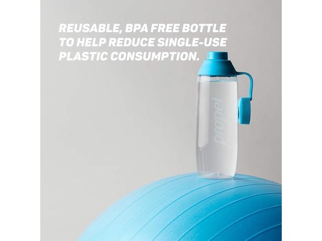 Propel 20oz Reusable Bottle, BPA Free, Impact Resistant, On-The-Go Strap, Dishwasher Safe