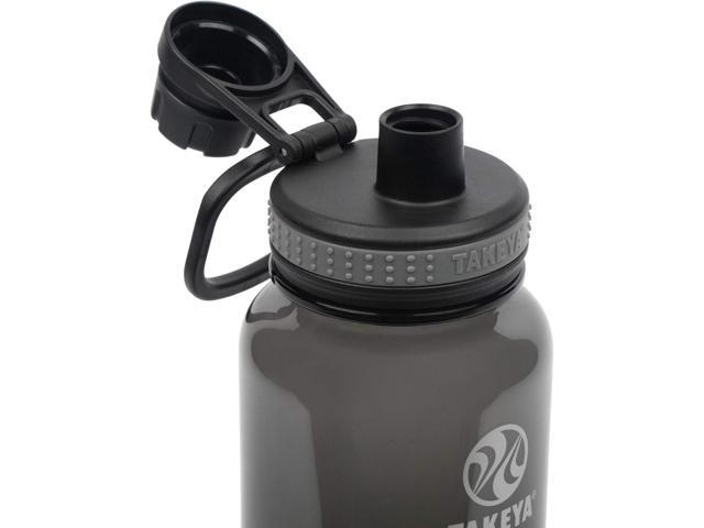 Takeya Tritan Sport Water Bottle with Spout Lid - BPA-Free & Dishwasher-Safe Water Bottle - Reusable Bottle with Lid Handle - Simple Leak-Proof...